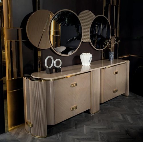 Credenza con specchio - con,