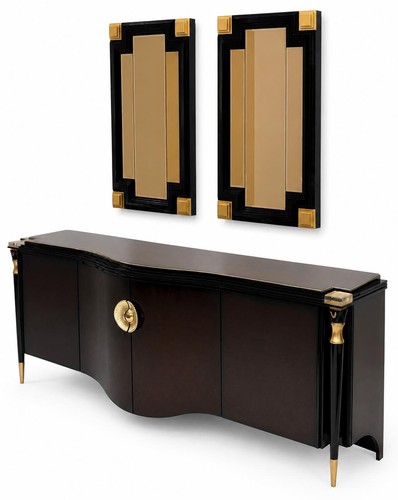 Credenza moderna marrone legno