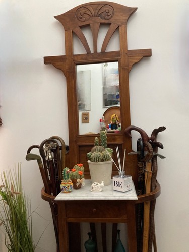 Bastoniera con specchio - , e