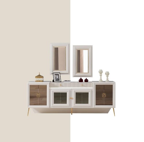 Credenza con specchio - credenza,